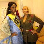 La c+®l+¿bre styliste Mari+®tou Dicko et Mlle Mariam Dabo, Miss Mali-France 2014. Deux belles ambassadrices au service du Mali